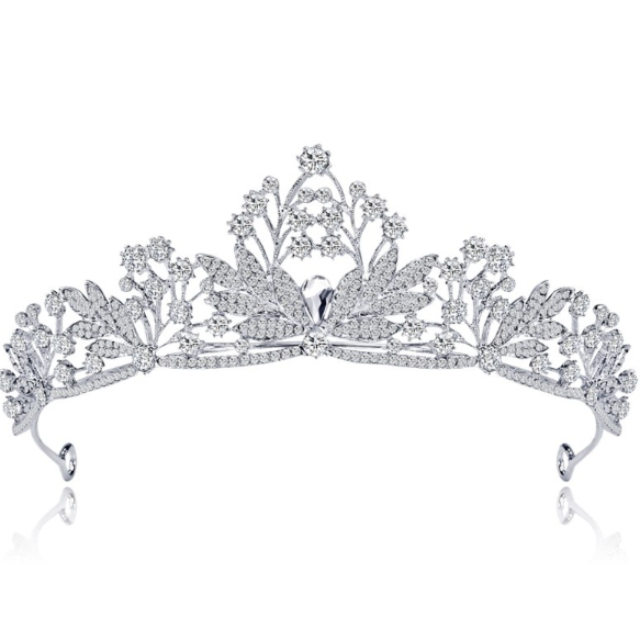 Crystal wedding hair crownl hair accessories