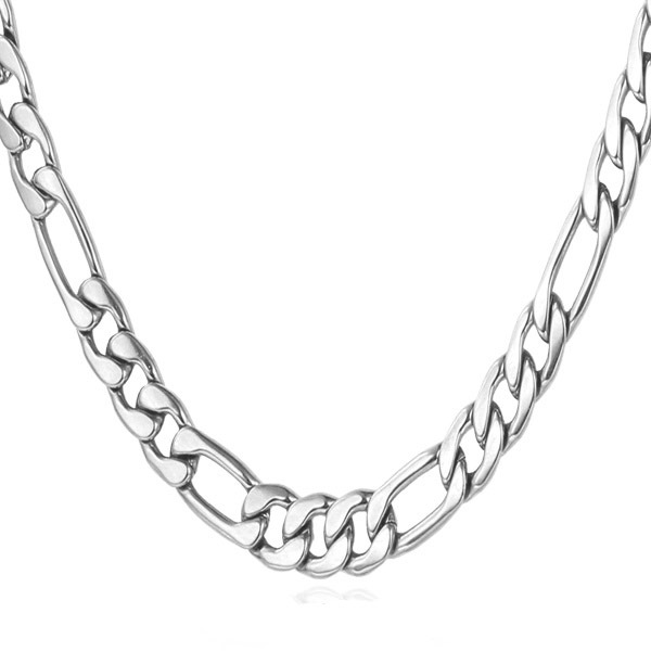 Rostfritt stål HALSBAND 10mm-500mm