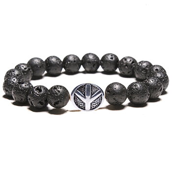 Naturliga stenar armband 