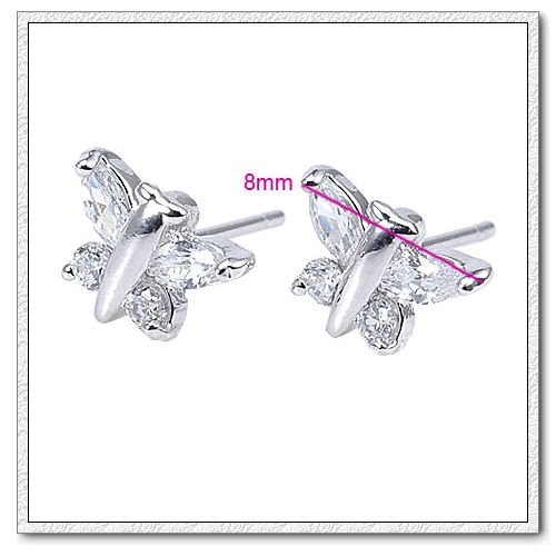 18k Gold Filled CZ Earrings