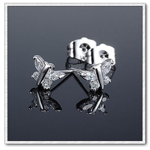 18k Gold Filled CZ Earrings - 3