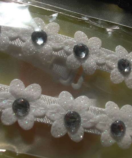 New Mode blomma spets Straps strass behå bandet underkläder - 3