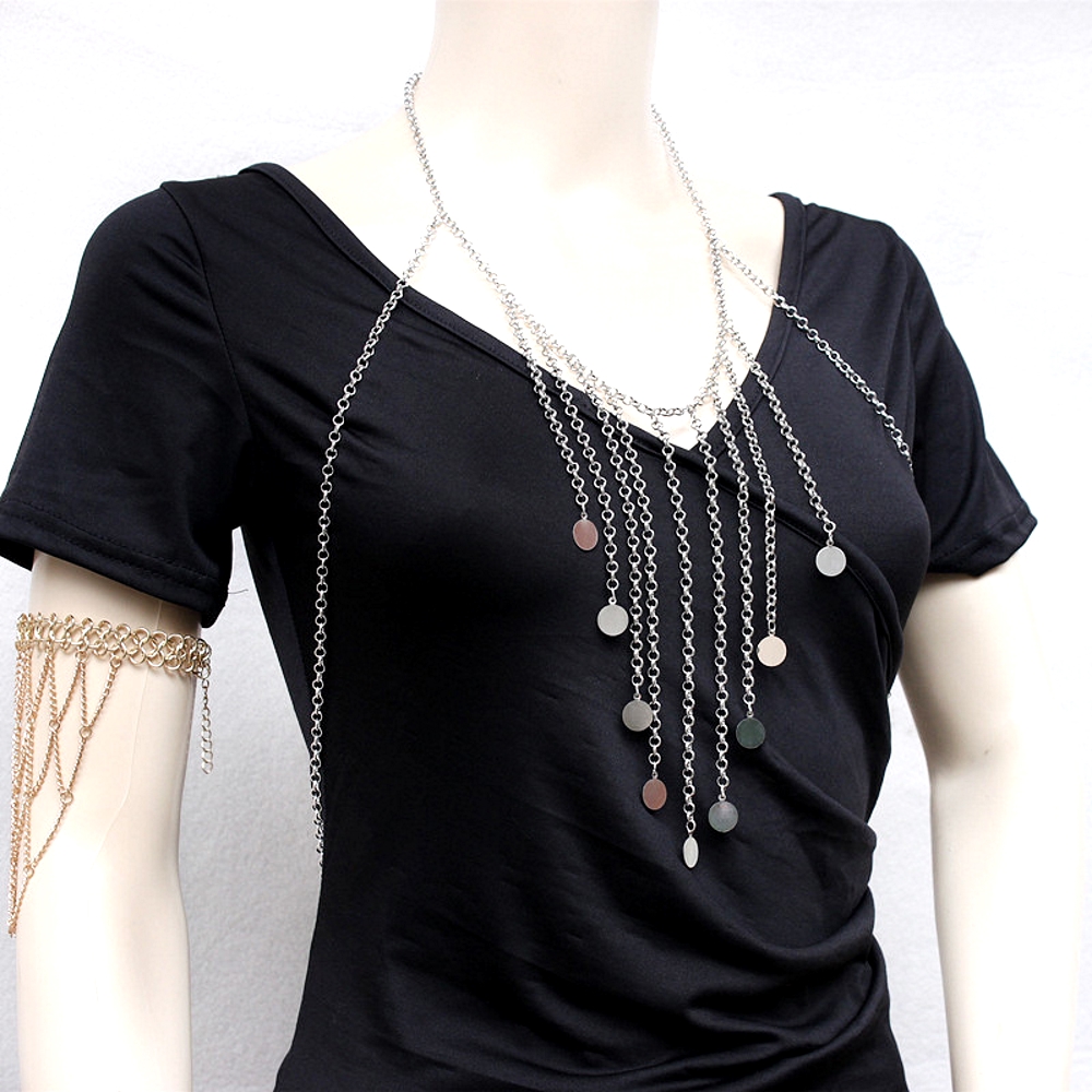 Necklace Body Chain GOLD - 4