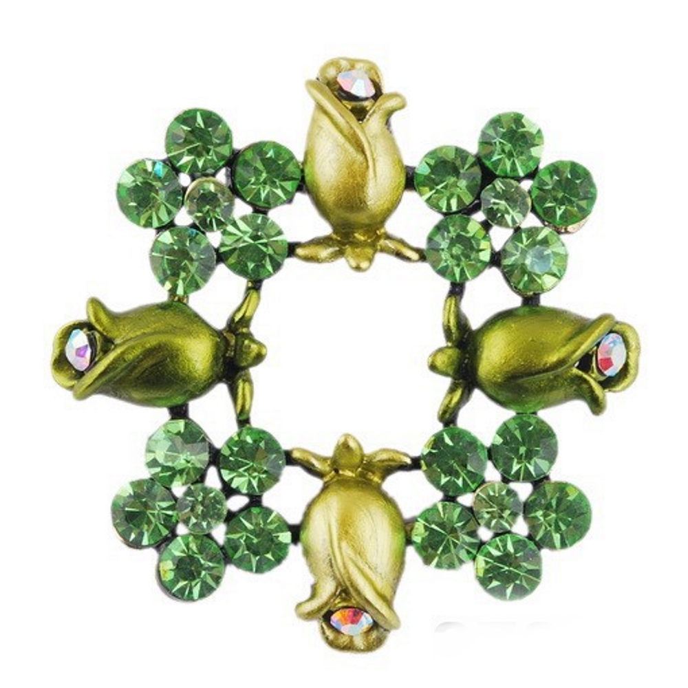 Brosch kristall BLOMMA - 3