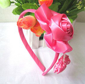 Kids, Girls, Princess Rose Flower Headbands, Hair Accessories