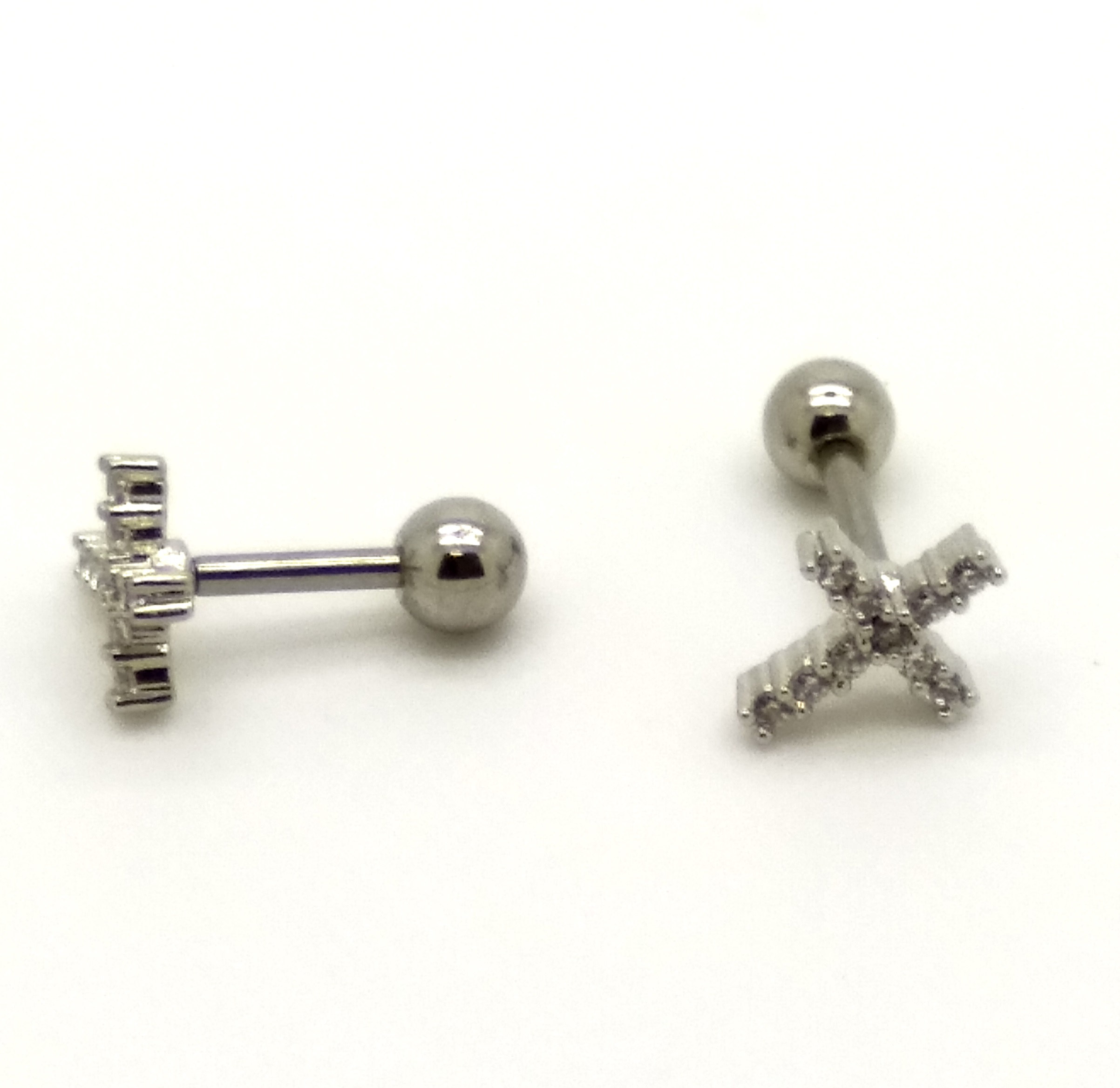 Tragus Piercing  Earring CZ - 14