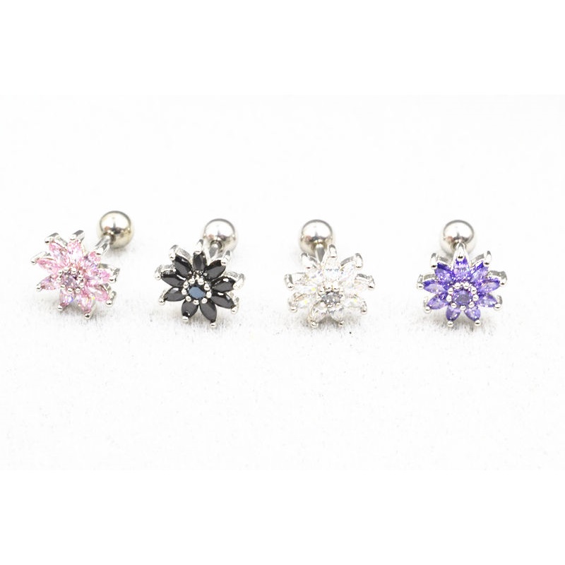Tragus Piercing  Earring CZ - 5