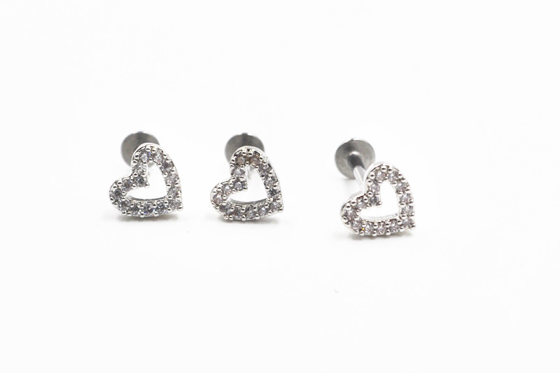 Tragus Piercing  Earring CZ - 11