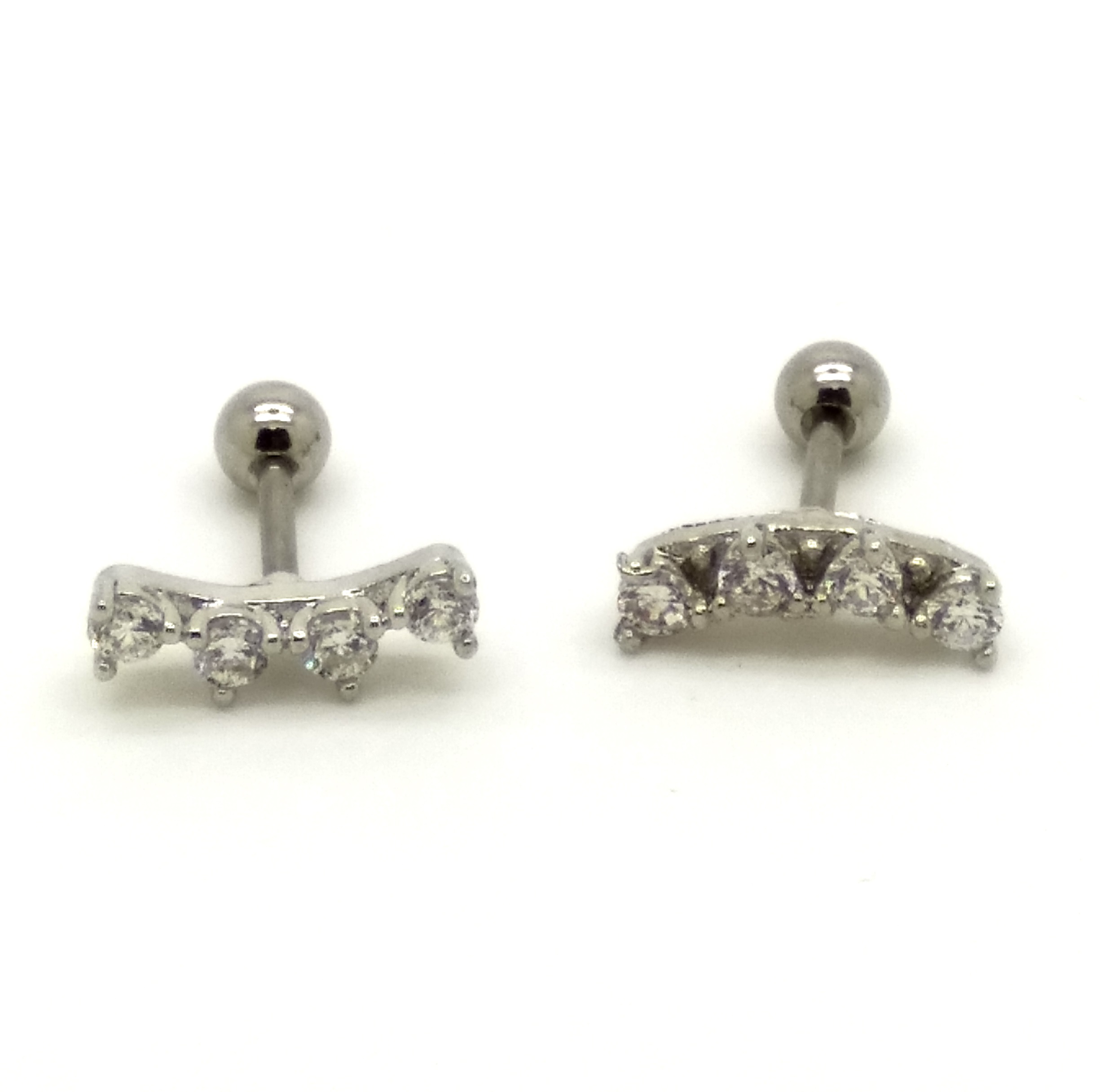 Tragus Piercing  Earring CZ - 15