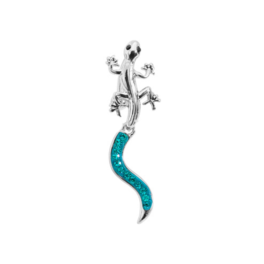Navel Jewelry piercing lizard  - 2