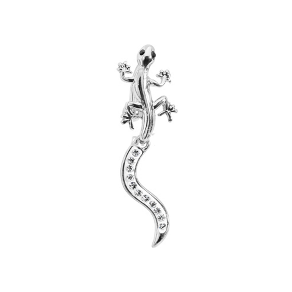 Navel Jewelry piercing lizard  - 3