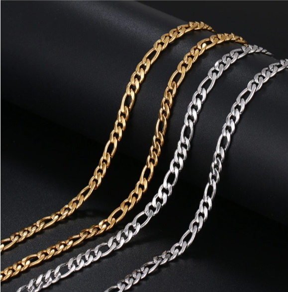 Rostfritt stål HALSBAND  5*500mm - 2