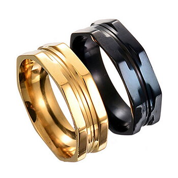 Rostfritt stål ring 