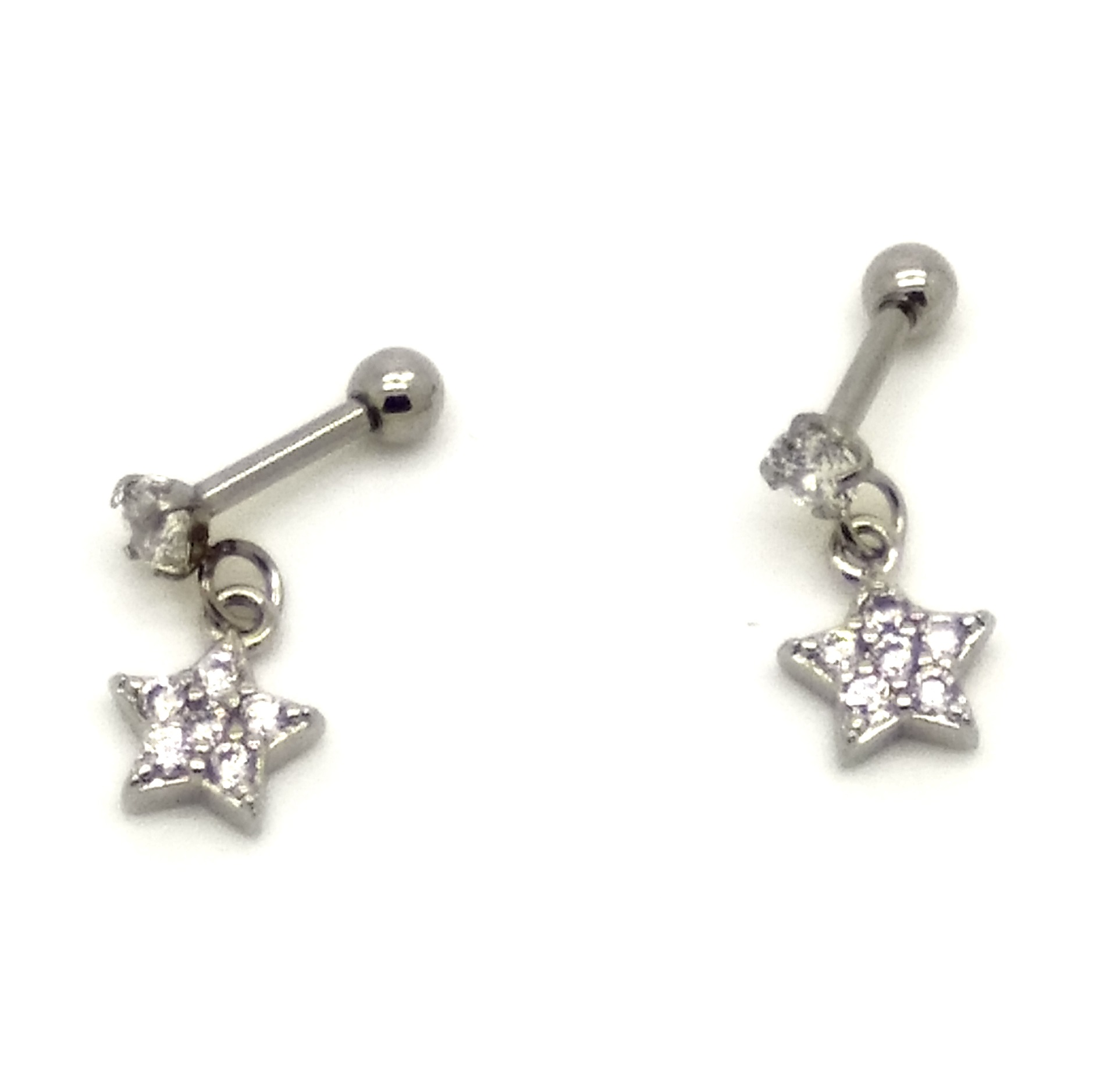  Tragus Piercing  Örhänge 1st CZ - 10