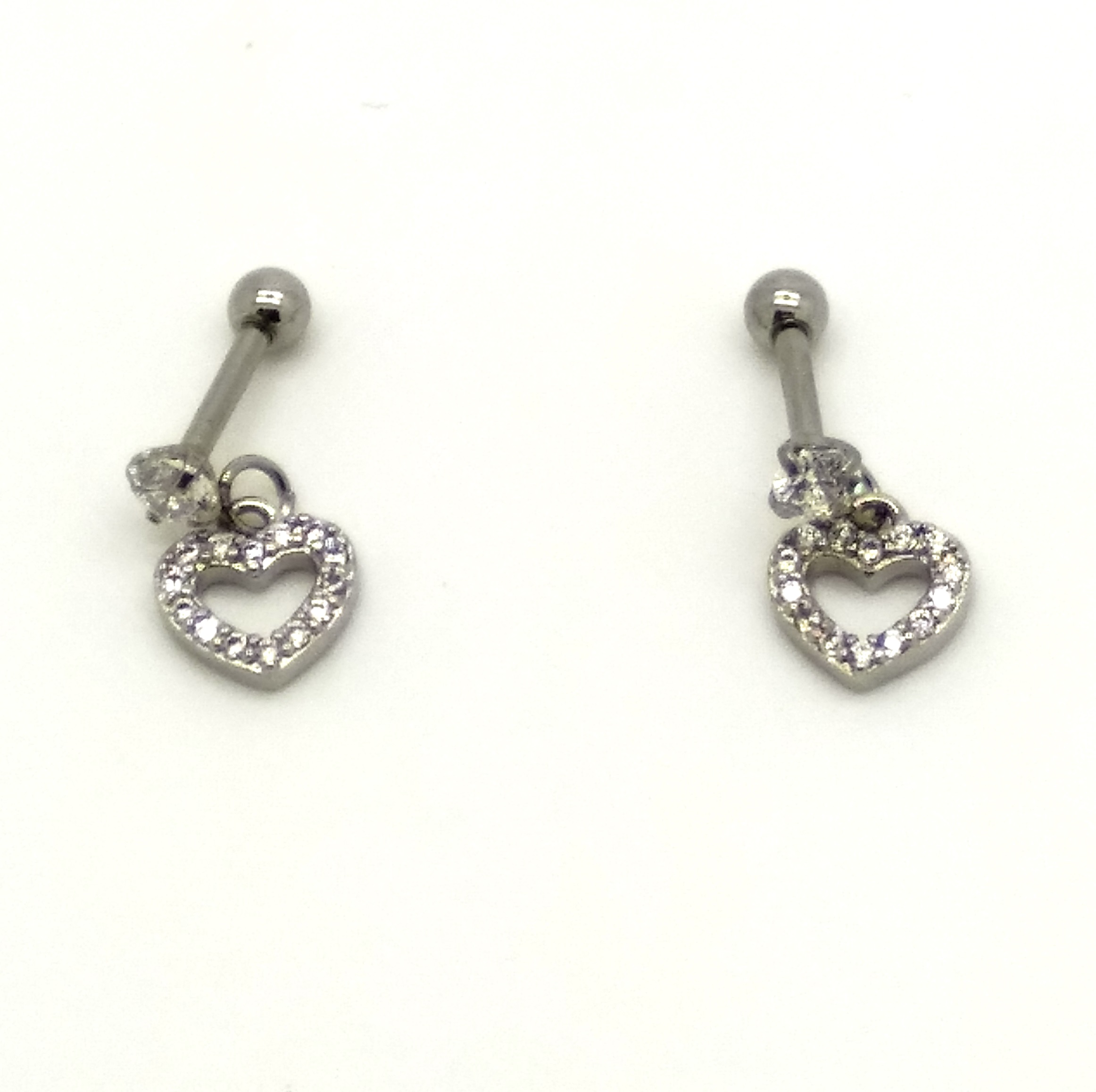  Tragus Piercing  Örhänge 1st CZ - 6