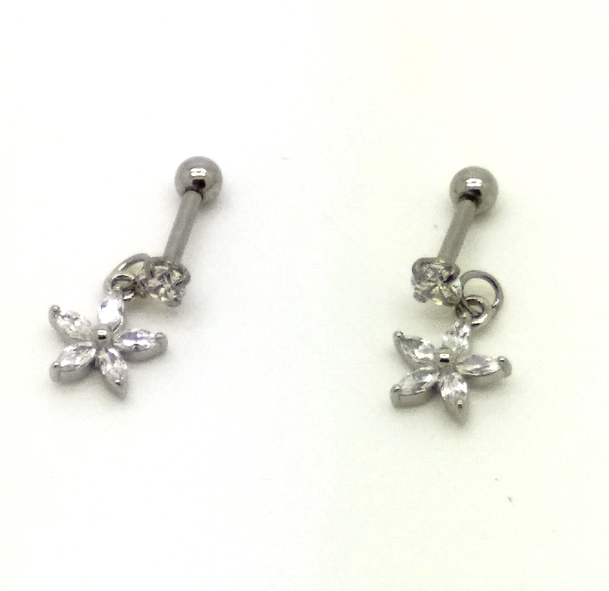  Tragus Piercing  Örhänge 1st CZ - 11