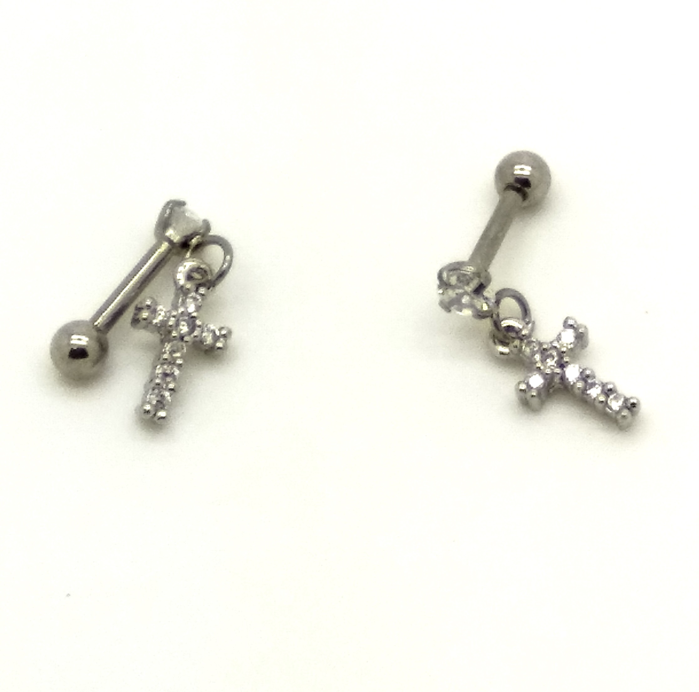  Tragus Piercing  Örhänge 1st CZ - 7