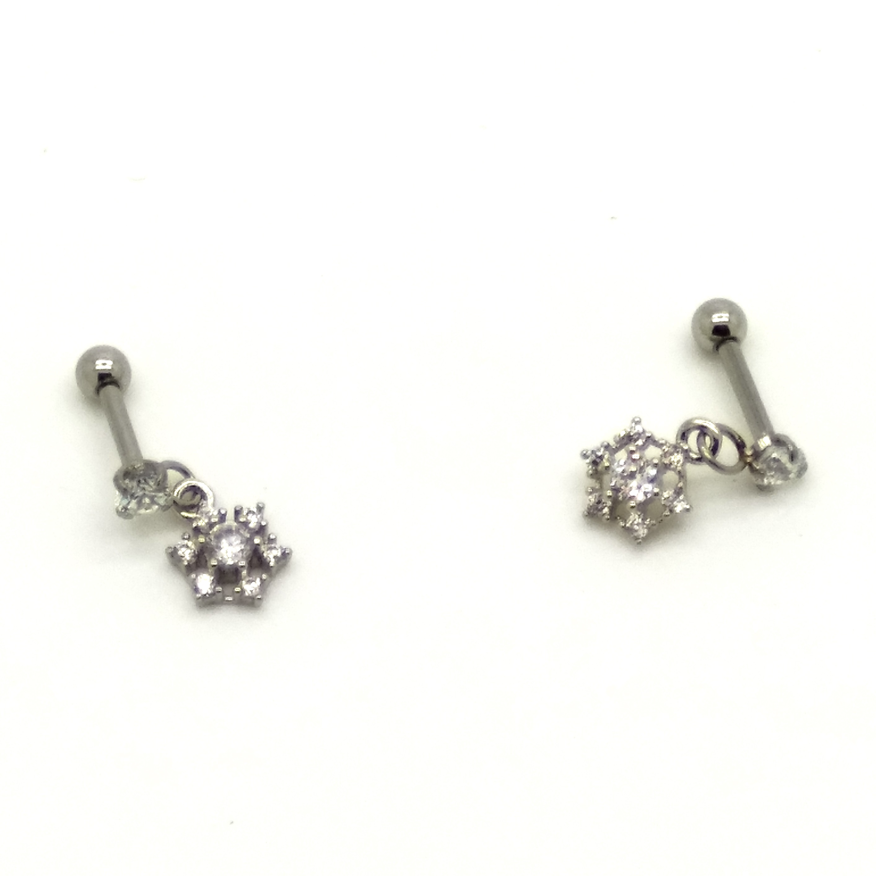  Tragus Piercing  Örhänge 1st CZ - 9