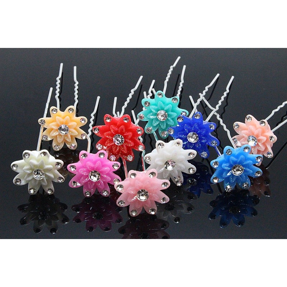 Flower Hair Pins Wedding