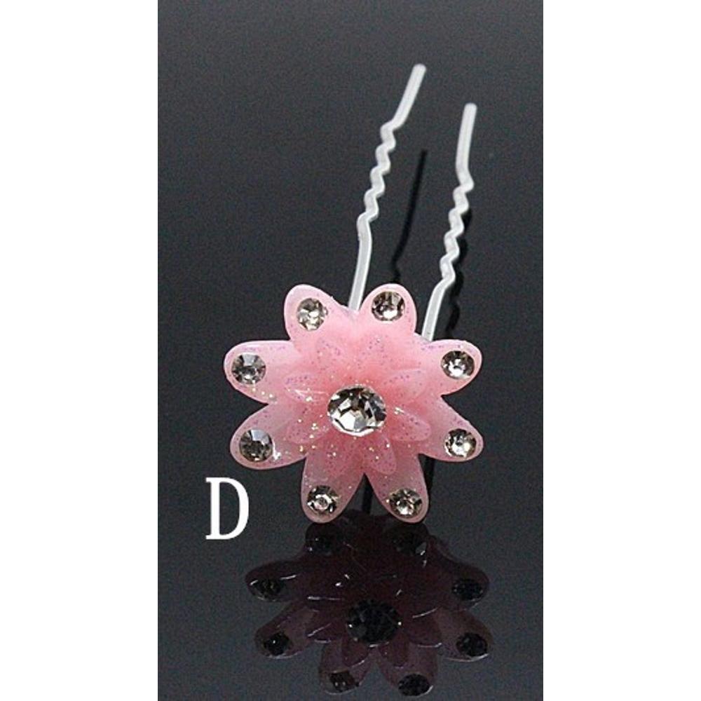 Flower Hair Pins Wedding - 5