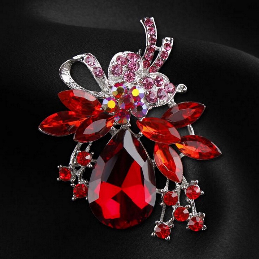 Brosch Kristall 