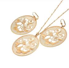 18K Guldfyllda Guld Filled gulddoublé SET