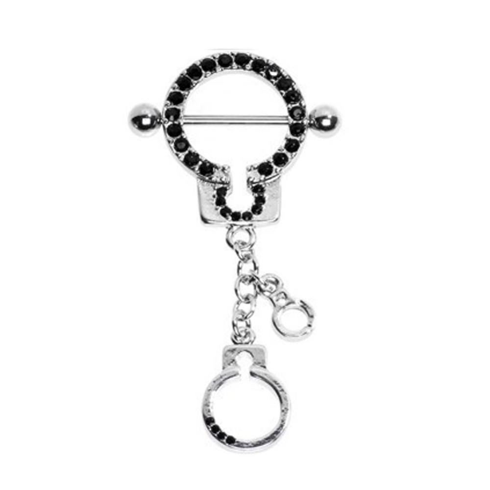 Nipple Ring Body Jewelry Handcuffs Breast Buckle