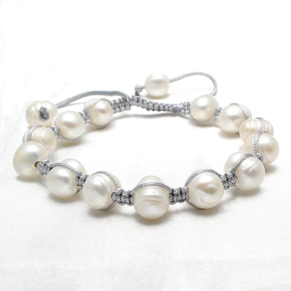 Bracelet Freshwater Pearl With Nylon - 3
