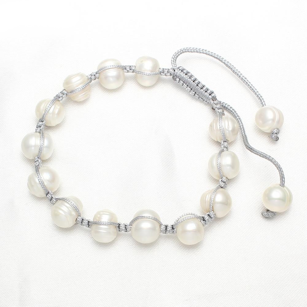 Bracelet Freshwater Pearl With Nylon - 2