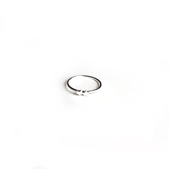 925 Sterling Silver  näsa piercing stjärna - 2