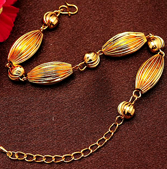18K Guldfyllda Guld Filled gulddoublé armband