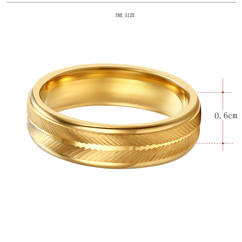 Rostfritt stål ring - 2