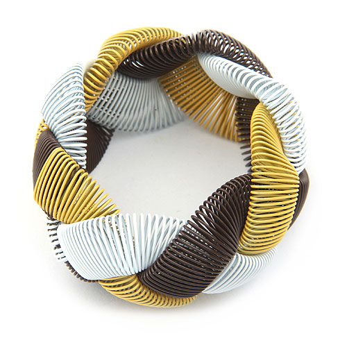 Multicolor Spring Form Armband - 7
