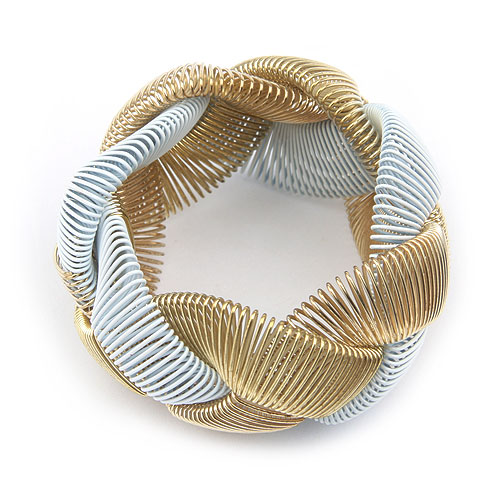 Multicolor Spring Form Armband - 8