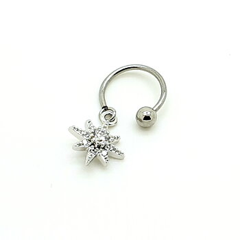  Tragus Piercing  Örhänge CZ 1st