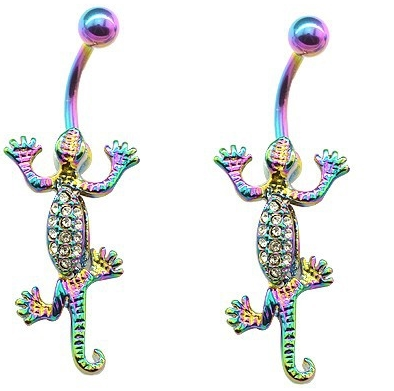 Navel Belly Button Ring Body Piercing Jewelry - 4