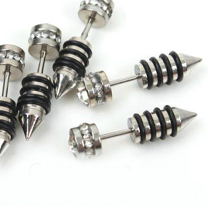 Fakepiercing Öronpiercing taper