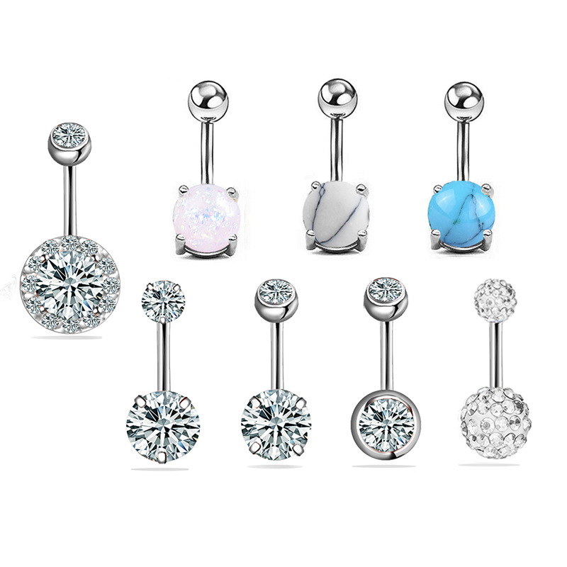 Navelpiercingar 8 st / set 