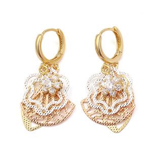 18K Gold Filled Earrings CZ