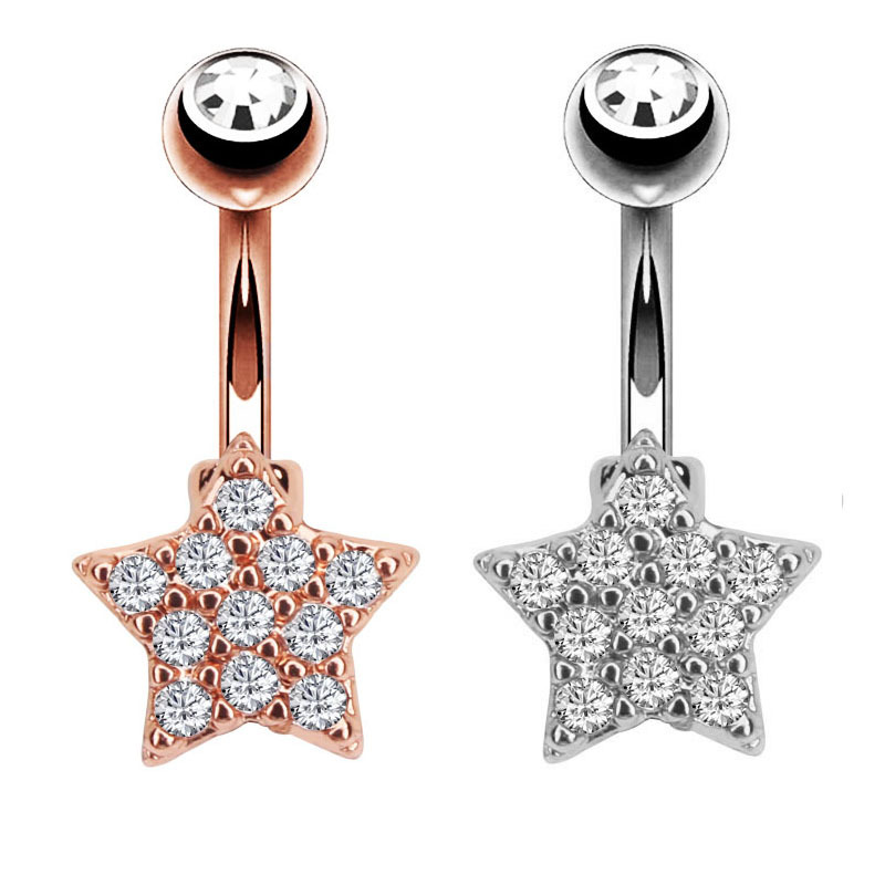 Navel Belly Button Ring Body Piercing