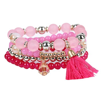 Böhmen armband tofs
