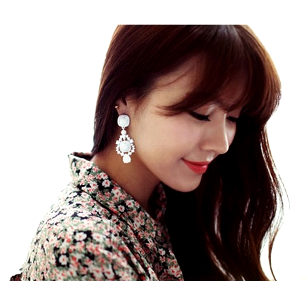 Earrings crystal Resin - 2