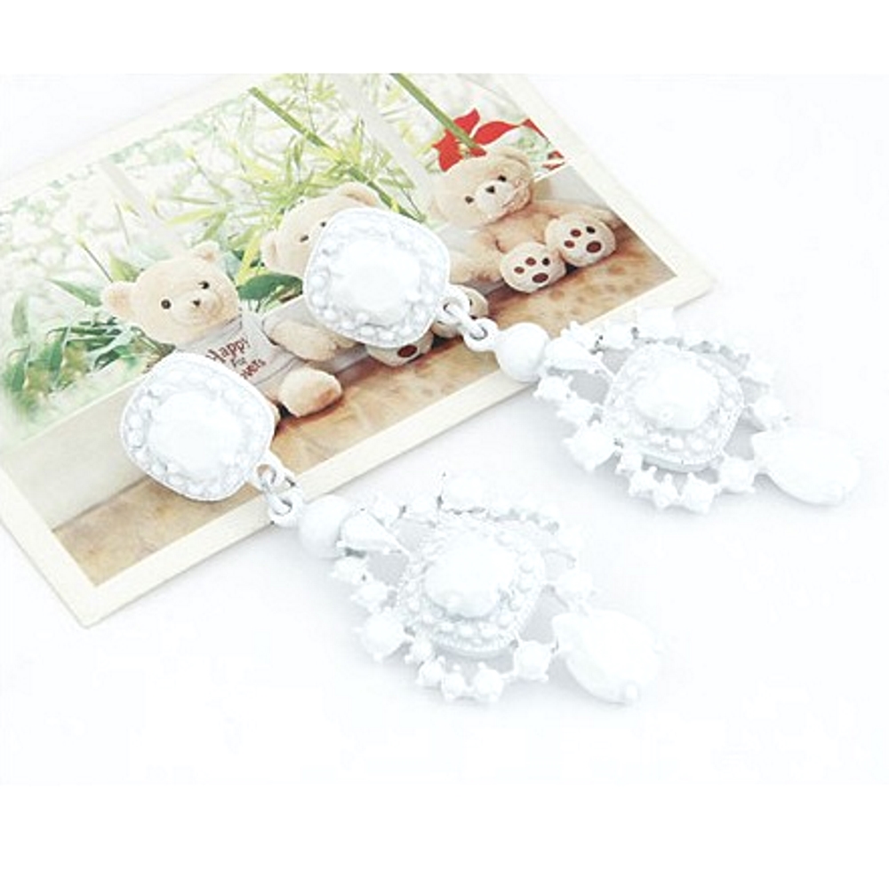 Earrings crystal Resin - 3