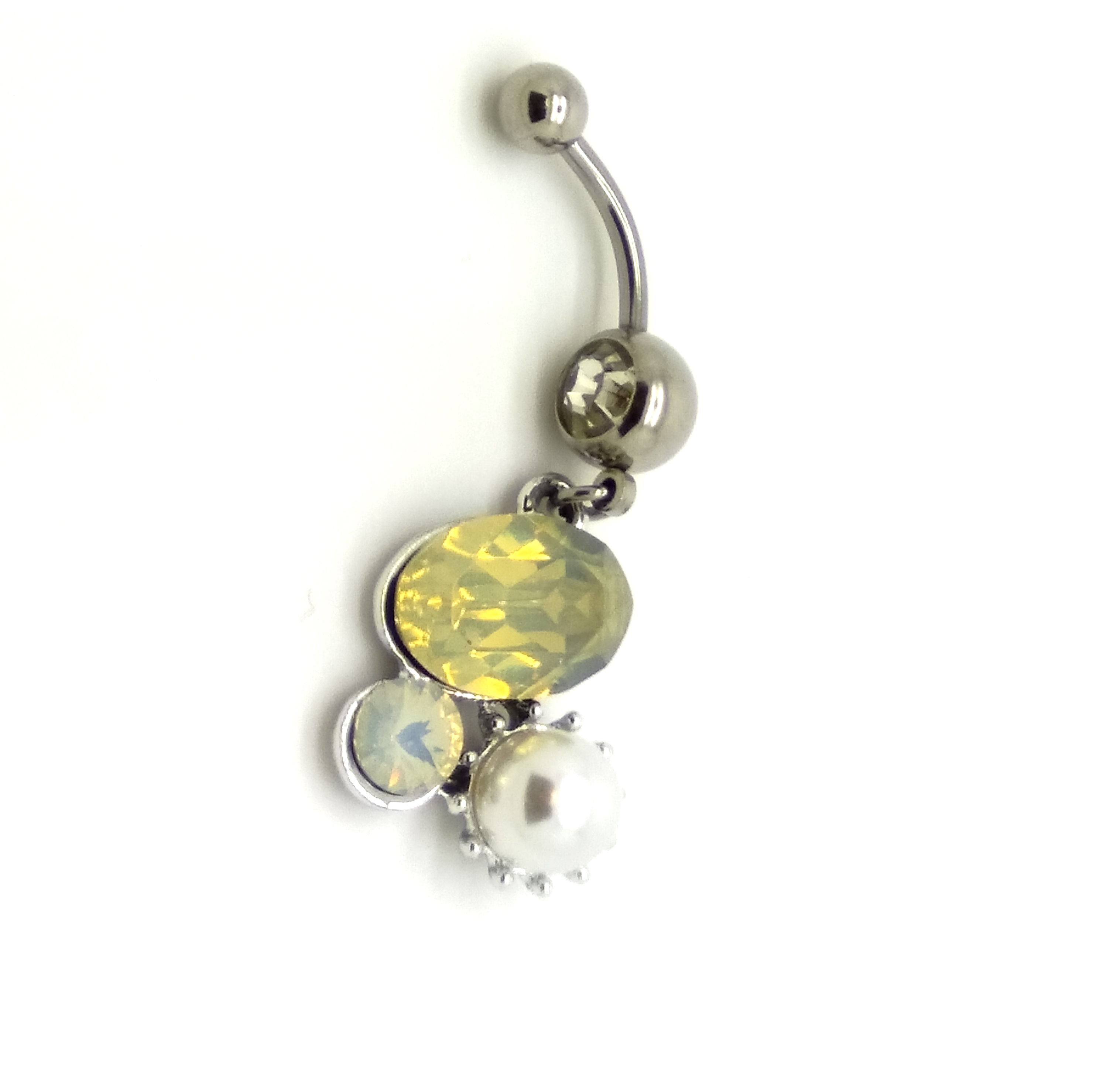 Navel Belly Button Ring Body Piercing 316l Steel  - 2