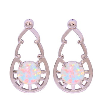 Opal Silver Filled Örhängen 