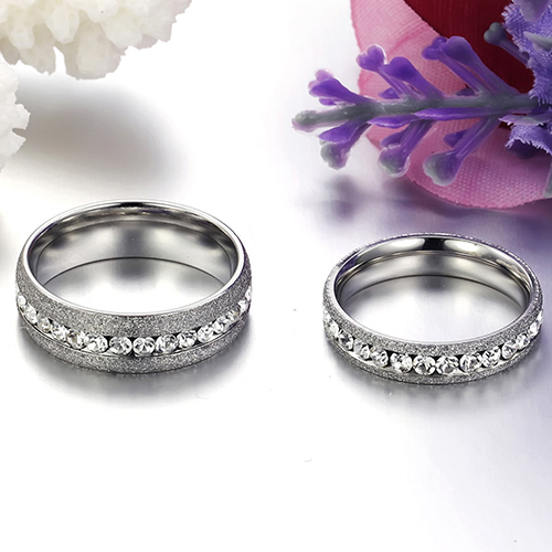 Exquisite Titanium Steel Ring - 3