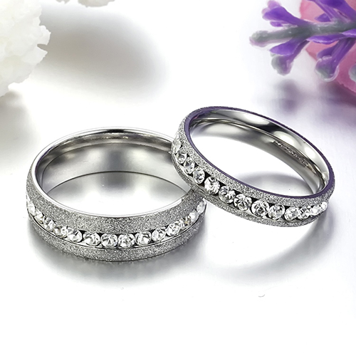 Exquisite Titanium Steel Ring - 4