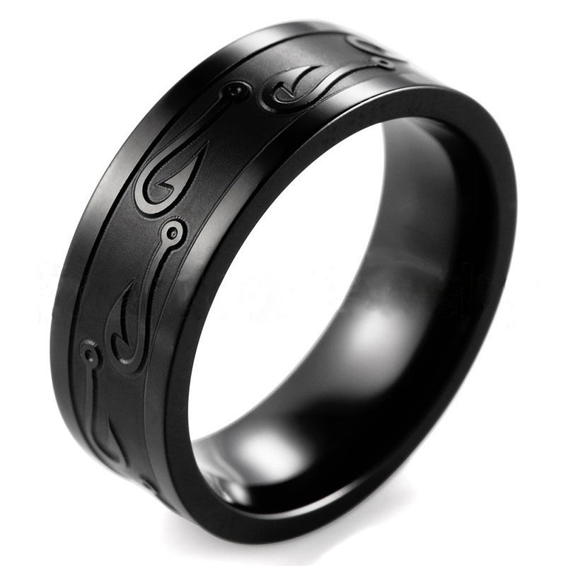Rostfritt stål ring 