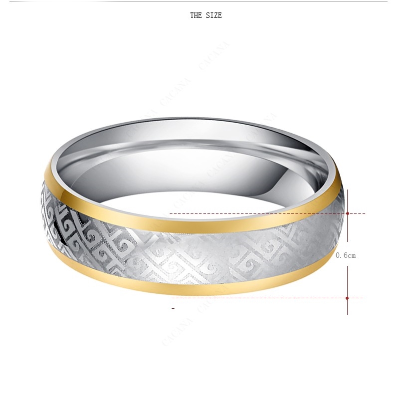 Stainless Steel Ring Pattern  - 2