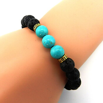 Naturliga stenar armband 